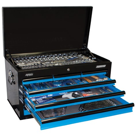 SP - TOOLKIT 376PC METRIC/SAE - BLACK/BLUE 7 DR SUMO 